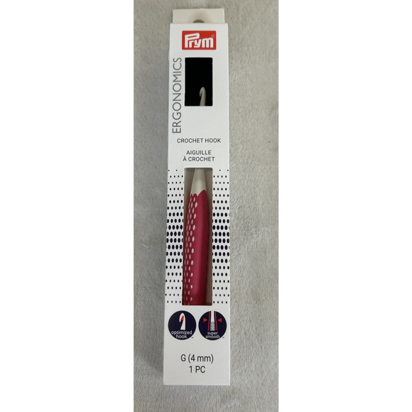 PRYM Ergonomics Crochet Hook Set of 6 Lot SEALED NEW E G 7 J 7mm N: Multicolor - Picture 6 of 16
